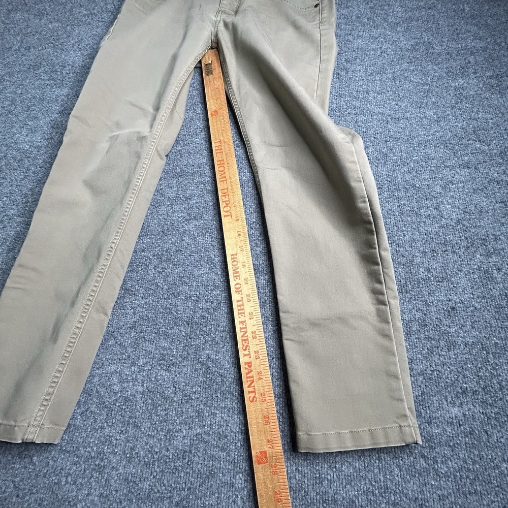 Patagonia Worn Wear Womens Khaki Pants Size 8 Hiking Outdoor Organic Cotton - Picture 7 of 10